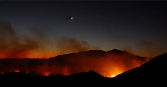 Tak Hanya di Indonesia, Karhutla Juga Terjadi di Southern California, Warga Dievakuasi